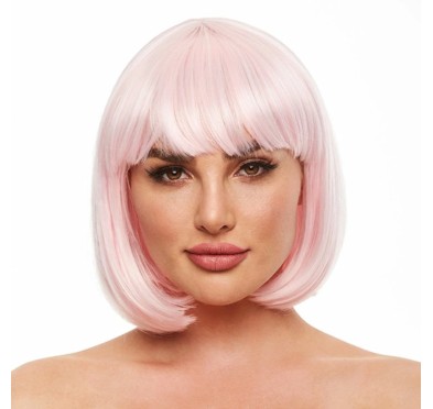 Peruka - Pleasure Wigs Cici Wig Pink Glow in the Dark